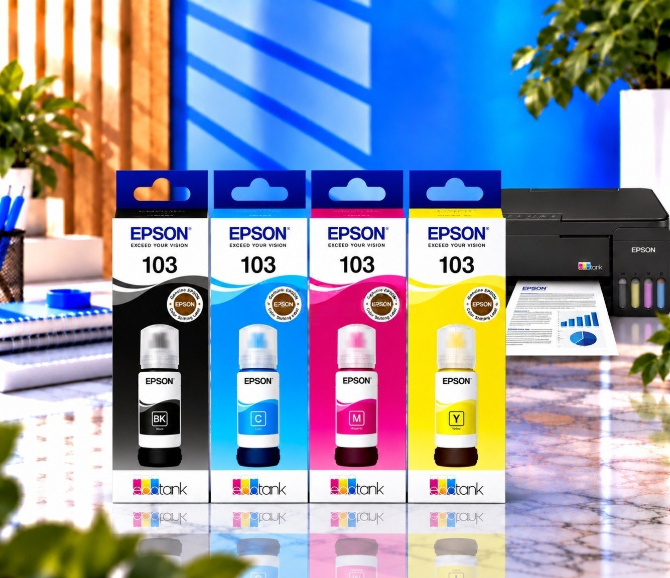 Mürəkkəb Epson 103 orijinal black — Dr.Epson