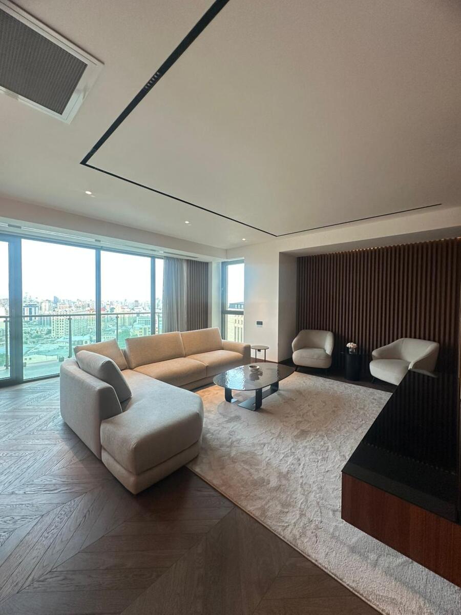 İcarəyə verilir 3 otaqlı yeni tikili 200 m² — Mənzil, Bakı (7)