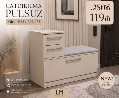 Yeni Ayaqqabı dolabı Birbaşa istehsalçıdan alın‼ Qiymət — Bakı