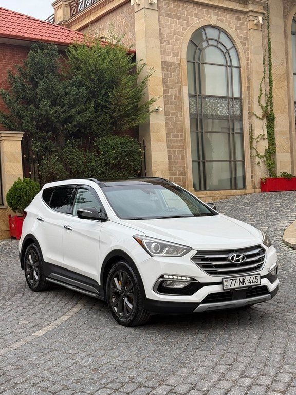 Hyundai Santa Fe, 2.0 L, 2018 il, 110 000 km 77-NK-445 — Avtomobillər, Bakı (2)