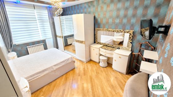 İcarəyə verilir 3 otaqlı 135 m² yeni tikili Şah İsmayıl Xətai m — Mənzil (7)