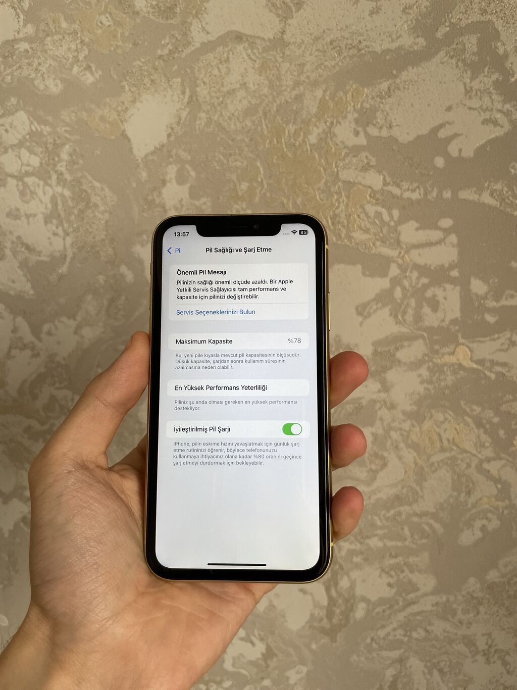IPhone Xr, 128 GB, Sarı, Simsiz şarj, Face ID — Apple iPhone, Bakı (6)