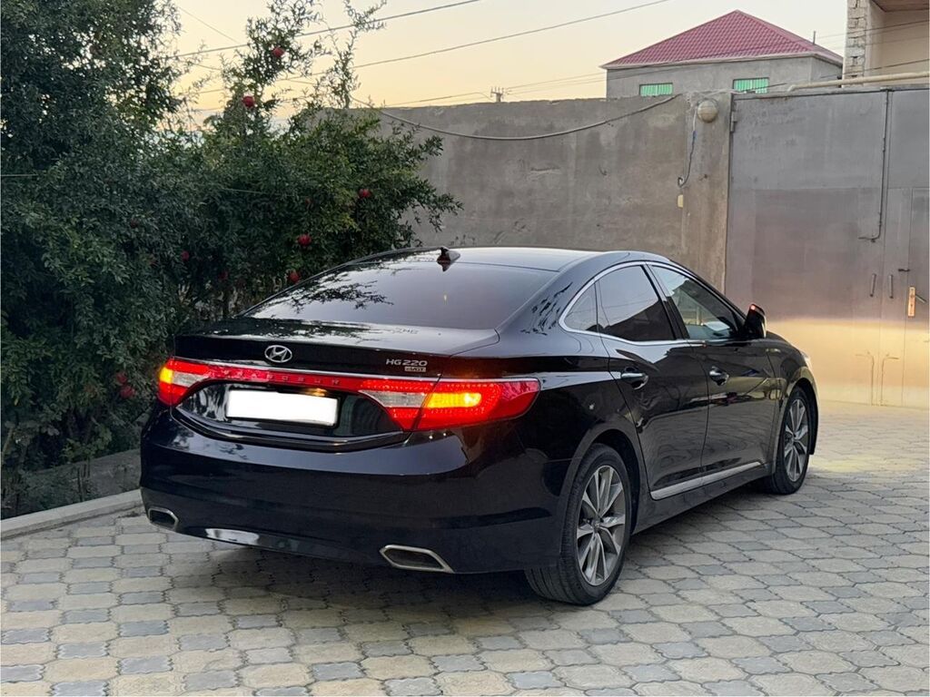 Hyundai Grandeur: 2.2 l 2015 il Sedan — Avtomobillər, Bakı (5)
