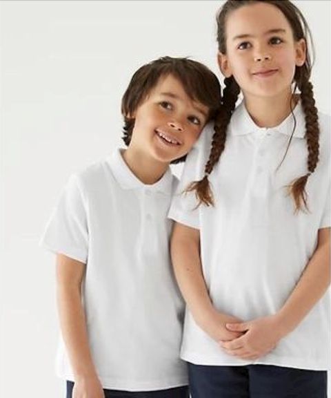 Uniseks məktəbli qısaqol polo TU school polo shirt, ağ, pambıq, ölçü 8 yaş — 18 ₼ · Bakı · Mallar Uniseks məktəbli qısaqol polo TU school polo shirt, ağ, pambıq, ölçü 8 yaş — Bakı