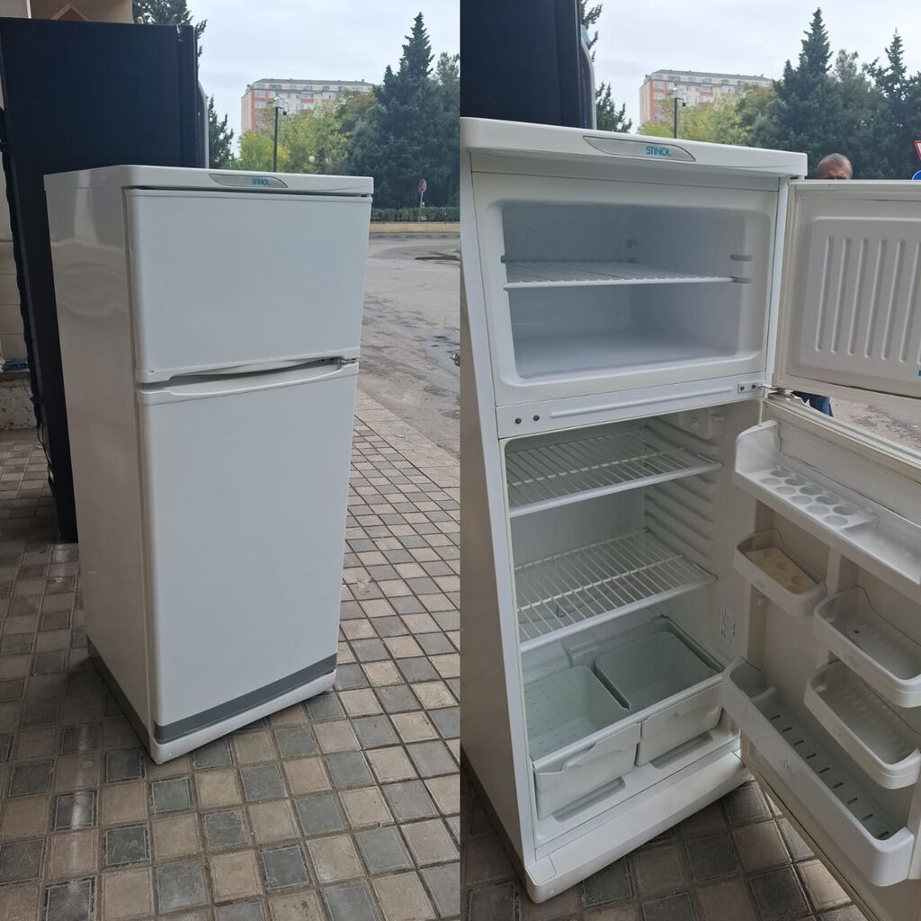 Selin Stinol soyuducu – ağ rəng, Defrost sistemi. - İki kameralı — Soyuducular, Bakı