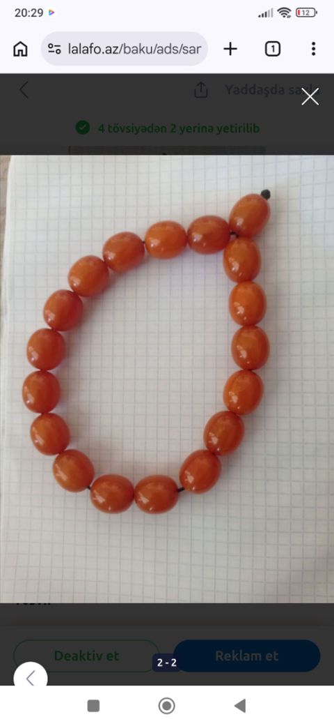 Sandalus tesbeh real alıcılar zəng vursun Whatsapp var Qiymət sondur — 250 ₼ · Bakı · Şəxsi əşyalar Sandalus tesbeh real alıcılar zəng vursun Whatsapp var Qiymət sondur — Bakı