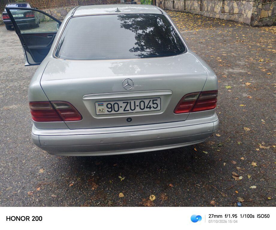 Mercedes E 220, 2.2 L, 2000 il, 476 582 km 90-ZU-045 — Avtomobillər, Quba (6)