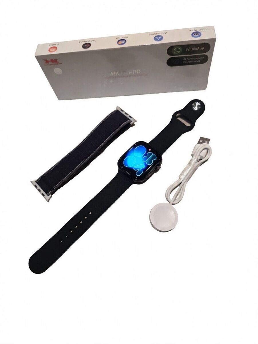 "HK12 Pro" ağıllı saat Black, Silver — Ağıllı saatlar və biləkliklər, Bakı (5)