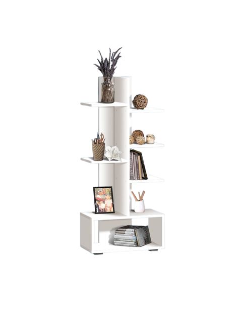 Stellaj 3563_StellajCvetokWhite 118x52x26.6 sm, Ldsp, ağ — 86 ₼ · Bakı · Mallar Stellaj 3563_StellajCvetokWhite 118x52x26.6 sm, Ldsp, ağ — Bakı