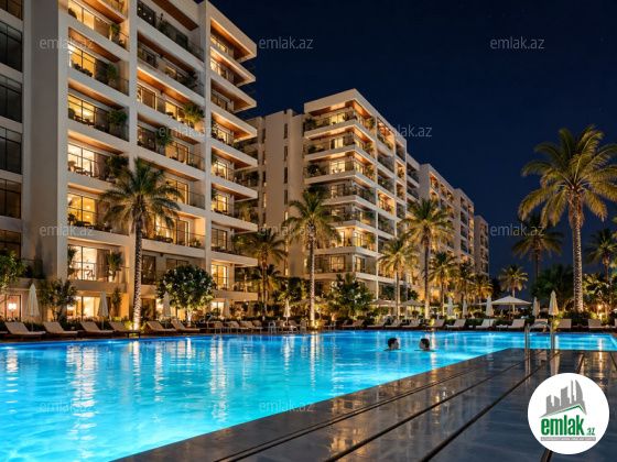 Satılır 2 otaqlı 113.1 m² yeni tikili Ağ şəhər — Mənzil