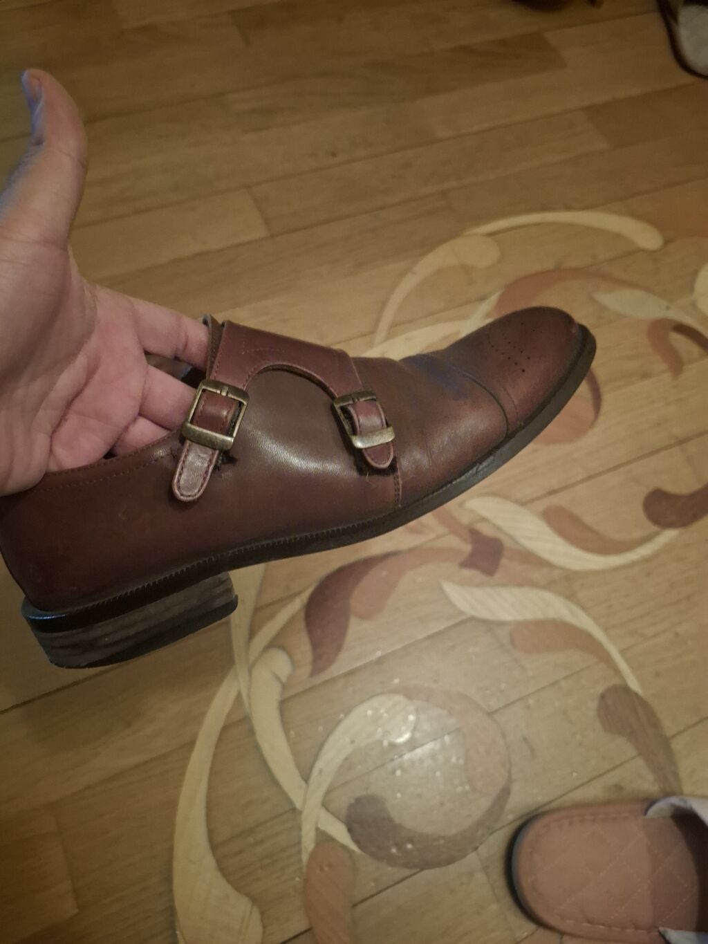 Kişi klassik ayaqqabısı – Double Monk Strap modeli. 200manata alinib — Ayakkabılar, Bakı (2)