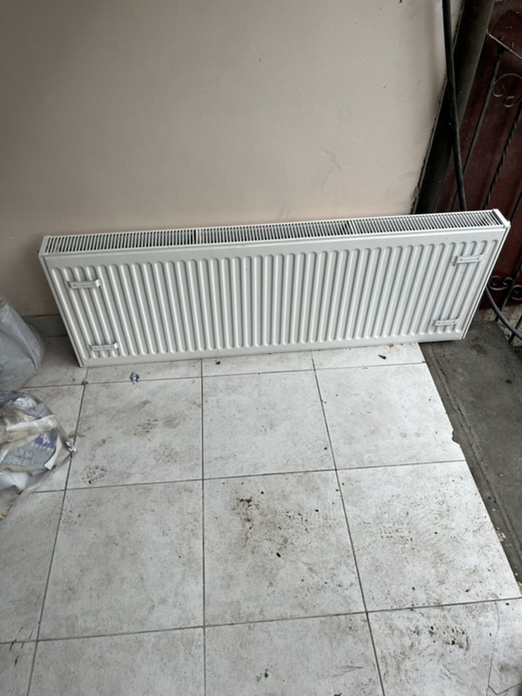 2 ədəd Panel radiator – iki tərəfli konveksiya tipli, ağ rəng.140 sm — Radiatorlar, Bakı (2)