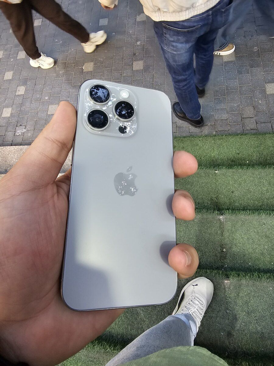 Apple iPhone 15 Pro Natural Titanium 128GB/8GB — Smartfonlar, Bakı (3)