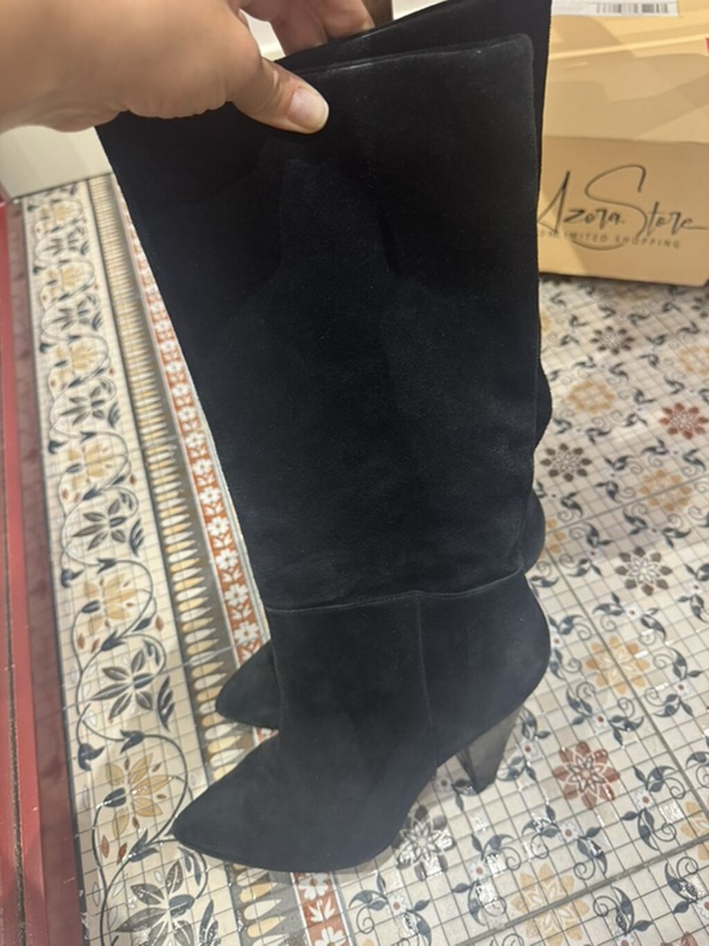 100% tebii zamsha chekmeler. Olcu 37 — Çəkmə, Bakı (3)