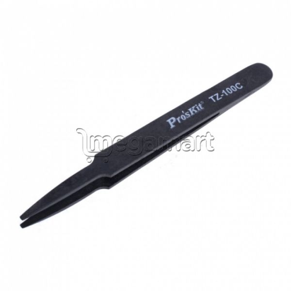 Pinset yuvarlaqlaşdırılmış antistatik Pro'skit TZ-100C (115mm) — Elektronik komponentlər, Bakı (2)