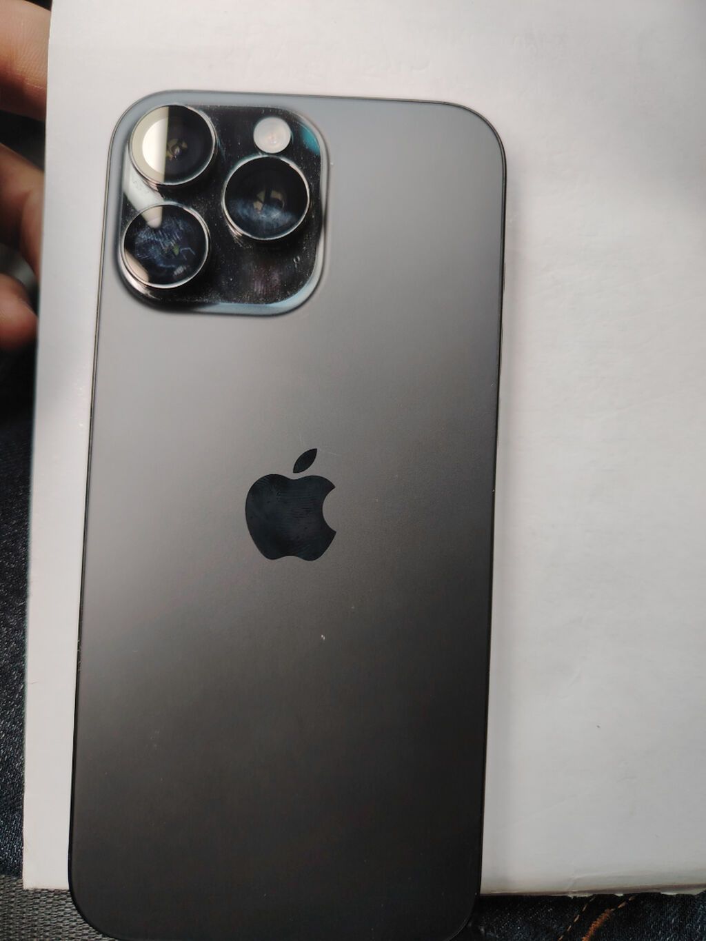 IPhone 16 Pro Max, 256 GB, Black Titanium — Apple iPhone, Qax