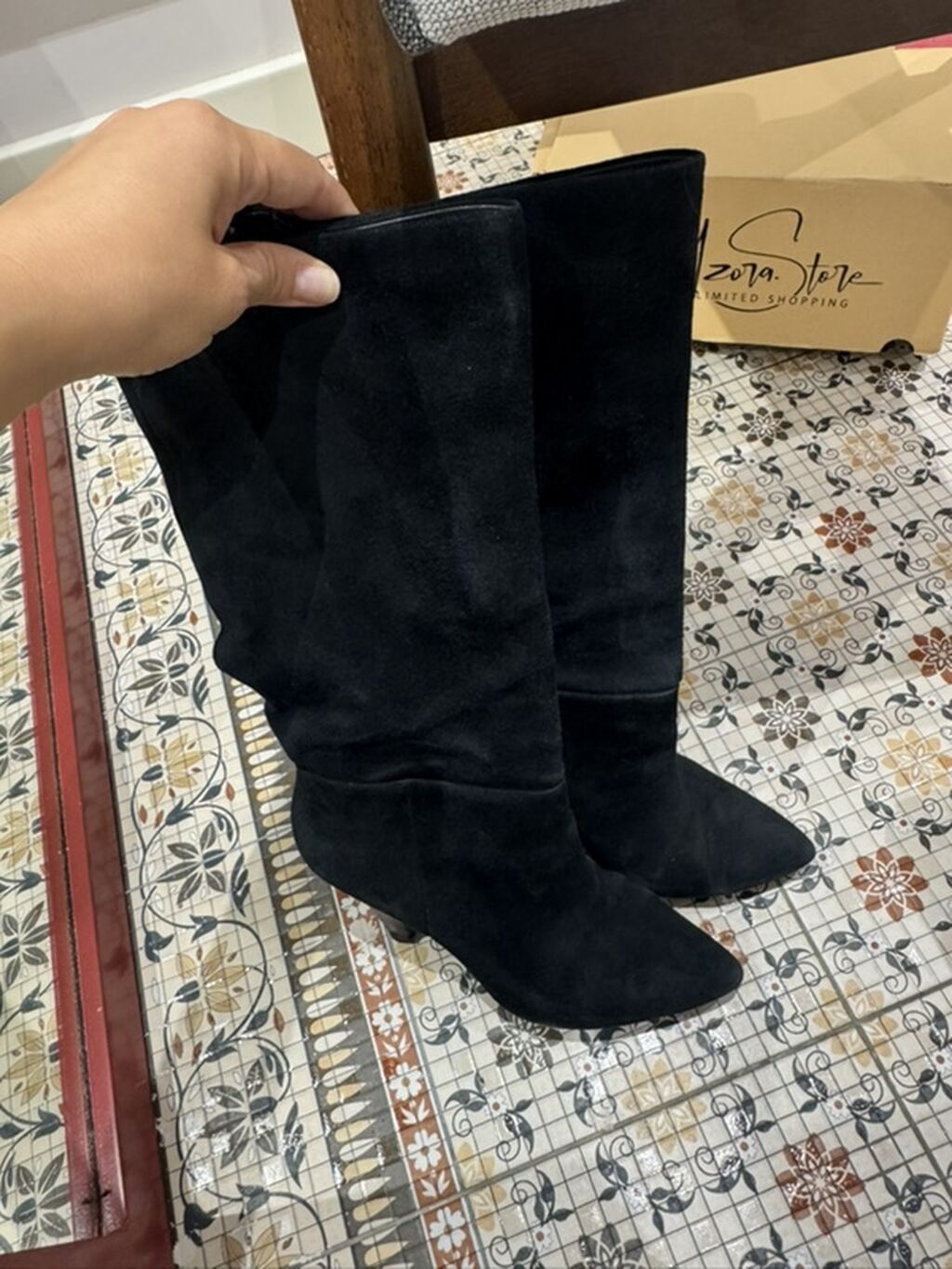100% tebii zamsha chekmeler. Olcu 37 — Çəkmə, Bakı