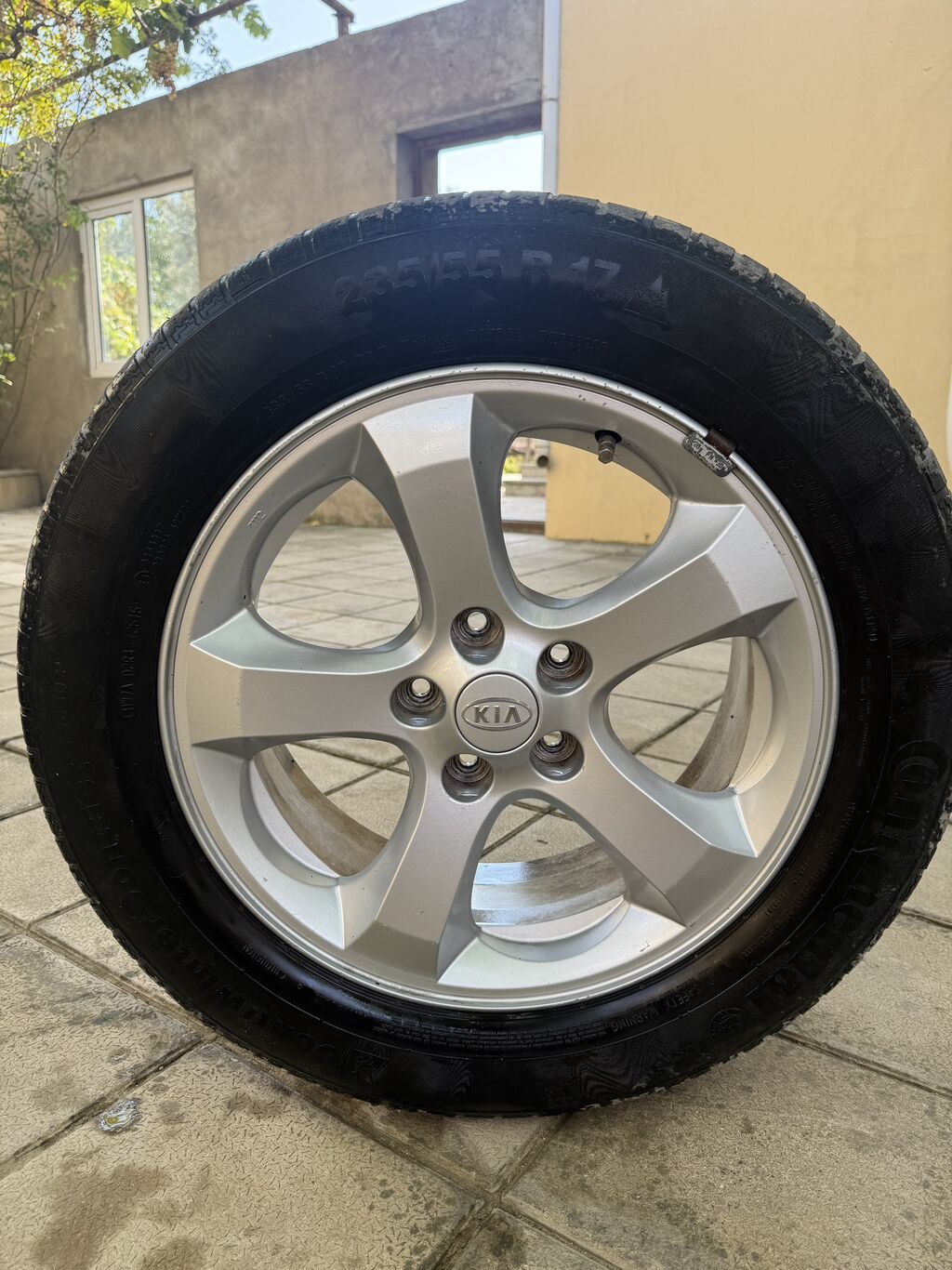 İşlənmiş Disk təkər Kia 235 / 55 / R 17, 5 Boltlu — Diskləri, Saray (3)