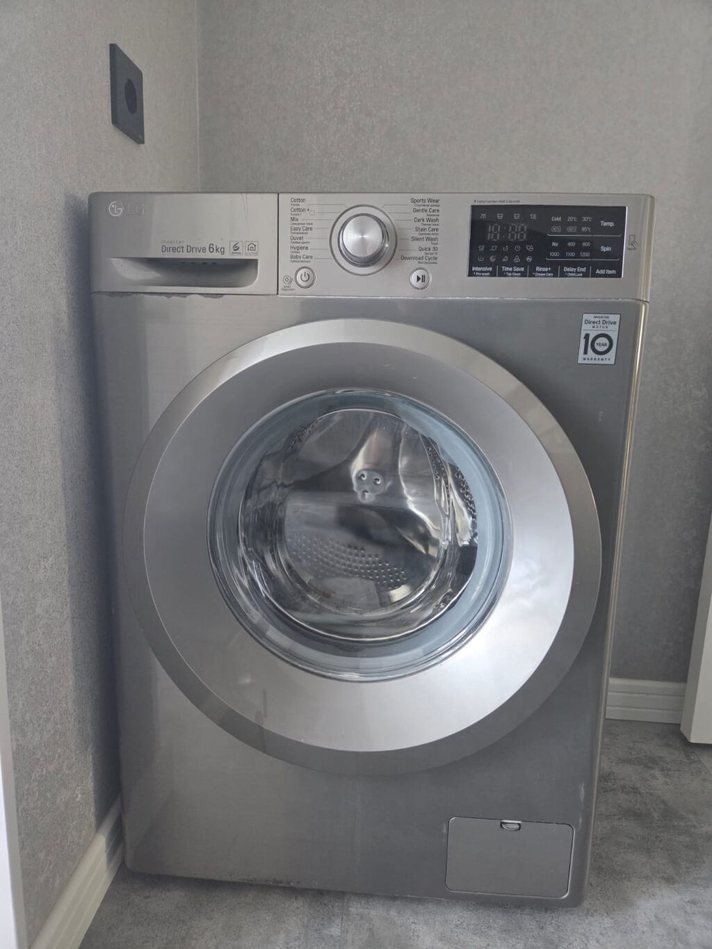 Paltaryuyan maşın LG, 6 kq, İşlənmiş, Avtomat, Qurutmasız — Çamaşır maşınları, Bakı