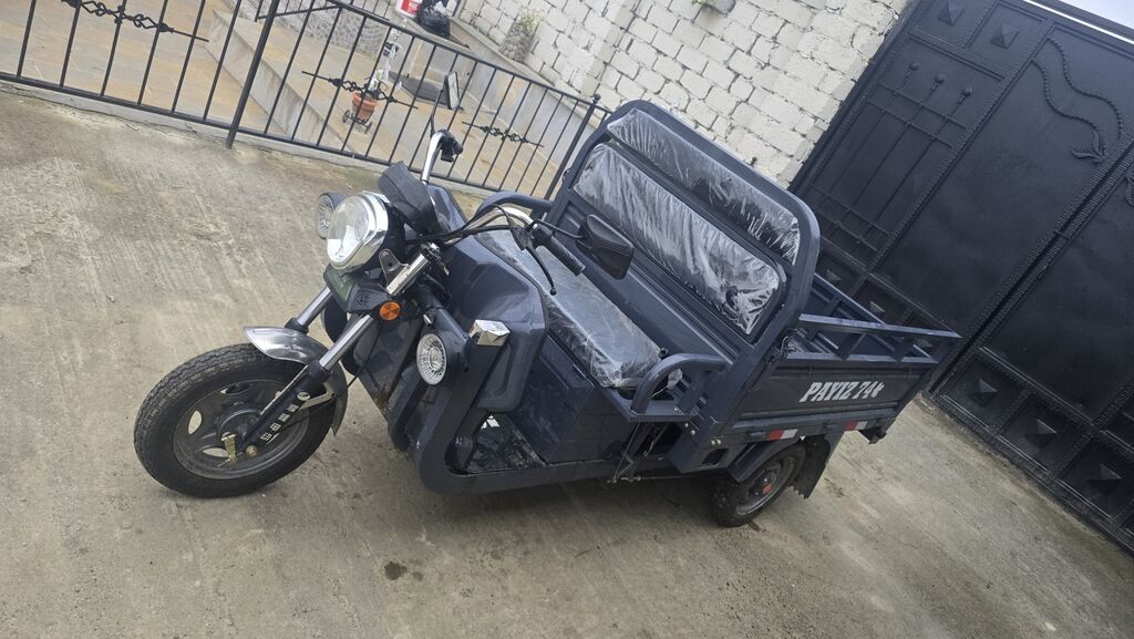 Muravey Payız 74 Elektrik mühərrikli üçtəkərli yük motoru — Kvadrosikllər və baqqilər, Quba (7)
