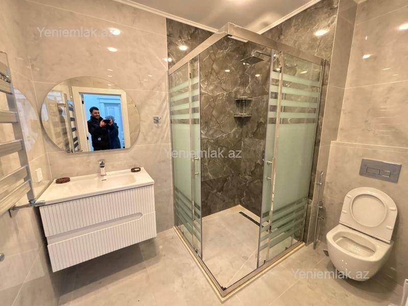 Kirayə 3 otaqlı Bina evi menzil (Yeni tikili), 151 m², Nərimanov rayonu — Mənzil, Bakı (12)