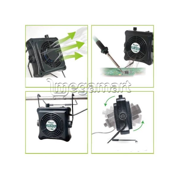 Tüstü kollektoru Pro'sKit SS-595B 2-in-1 — Perforatorlar, Bakı (2)