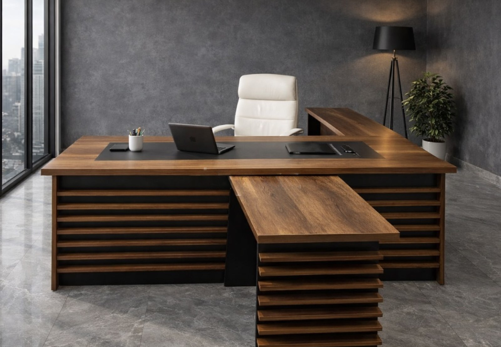 Ofis mebel dəsti Qəhvəyi rəng — Bakı