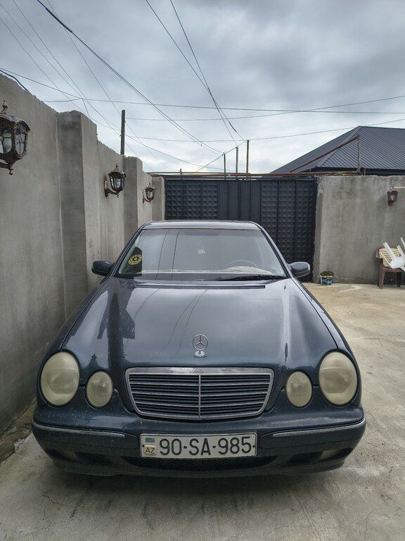 Mercedes E 240, 2.4 L, 2000 il, 253 023 km 90-SA-985 — Avtomobillər, Xaçmaz (3)