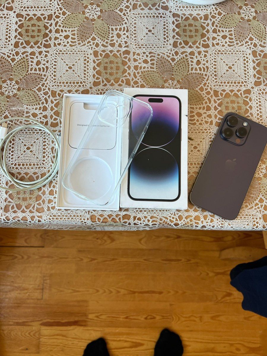 Apple iPhone 14 Pro Deep Purple 128GB/6GB — Smartfonlar, Bakı (8)