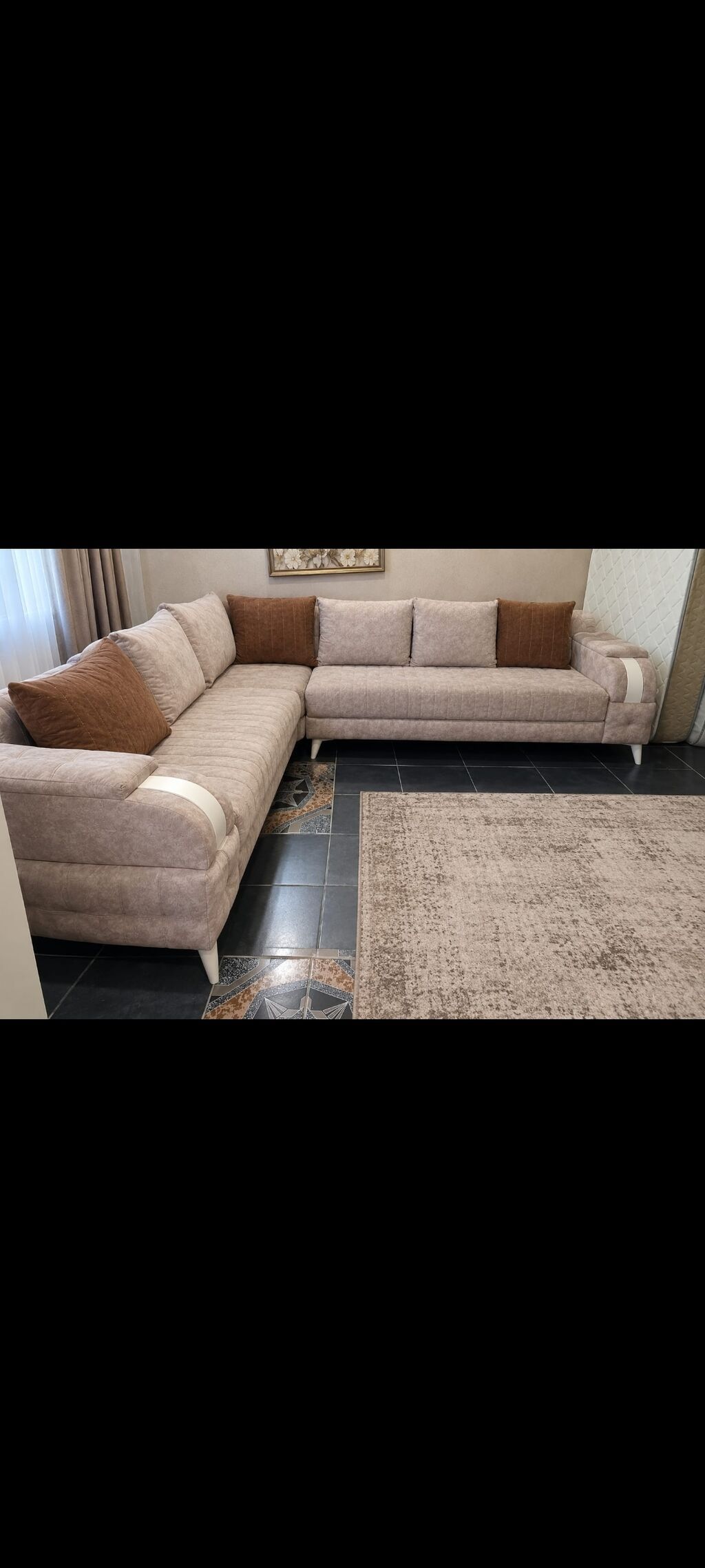 Künc divan, İşlənmiş, Açılan, Bazalı, Çatdırılma yoxdur — Divanlər, Bakı