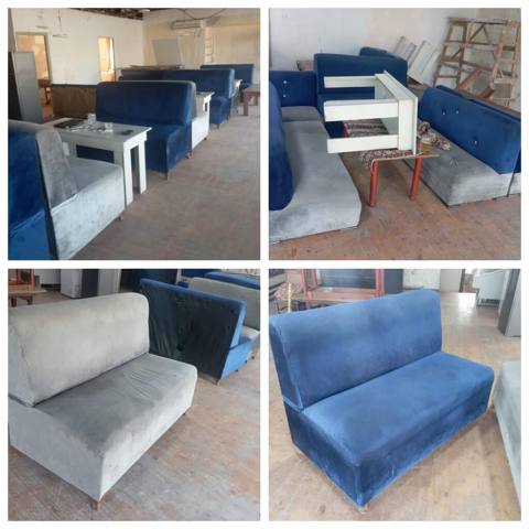 Kafe ucun Divan desti 10 divan 5 stol satilir Hamisi birlikdə — სხვა