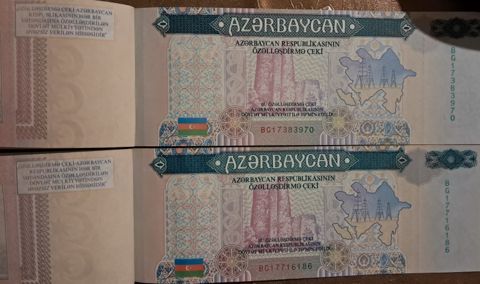 Özəlləşdirmə çeki — Bakı