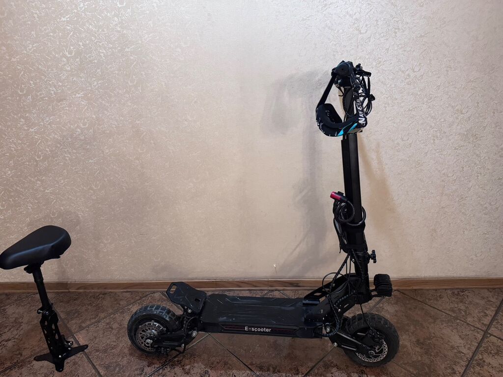 İşlənmiş Elektrik samokat 10", 1000 Vt, 45 km/s — Skuterlər, Bakı (6)