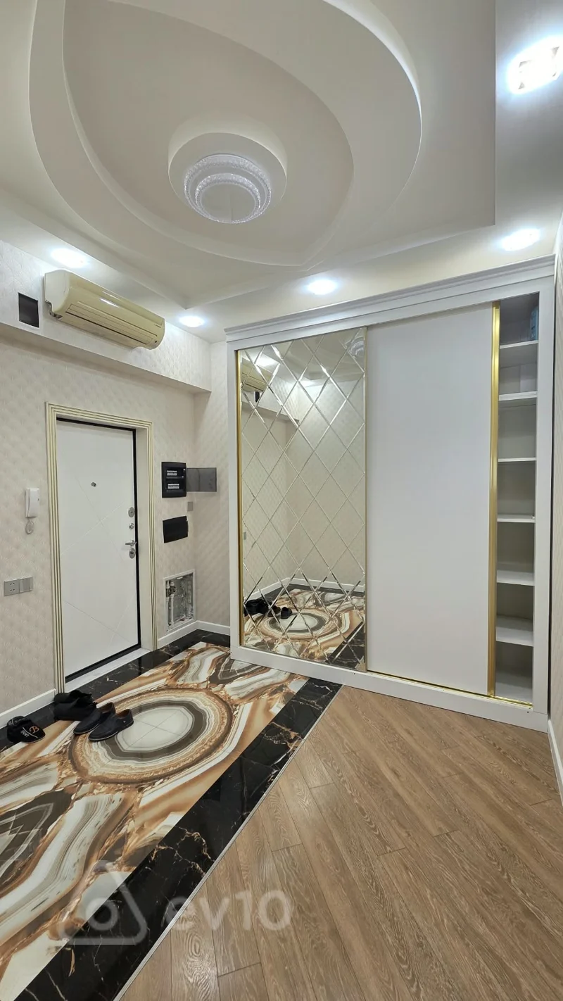 3 otaqlı mənzil, 85 m², İnşaatçılar metrosunun üstü — Mənzil, Bakı (9)