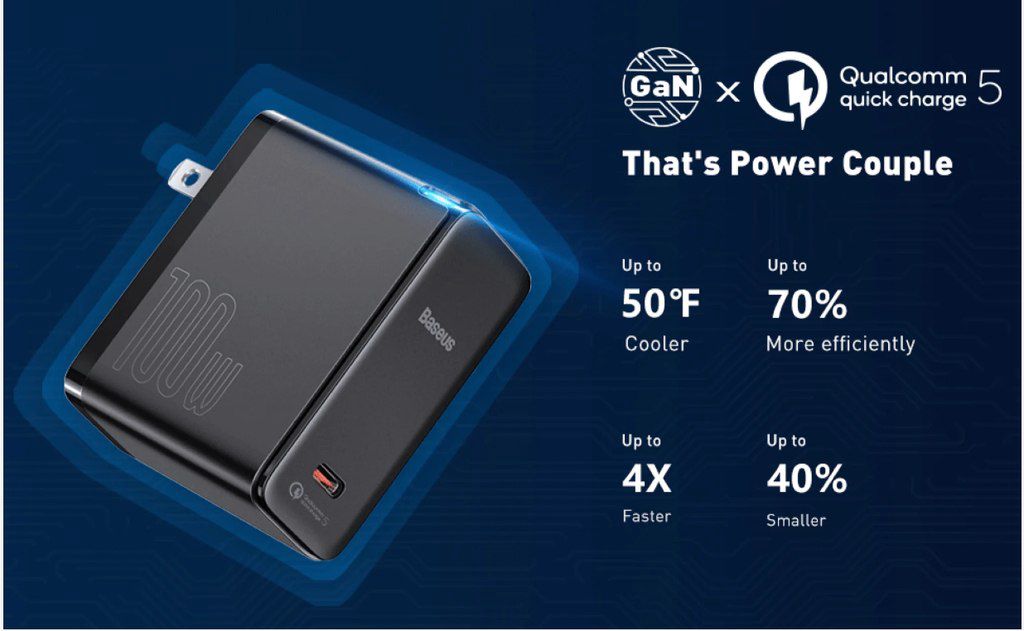 TypeC adapter 100W "Baseus Quick Charge 5.0 — Periferik cihazlar, Bakı (3)