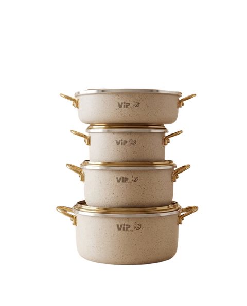 Qazan dəsti Vip Chef, qranit, krem, 7 parça — 119.97 ₼ · Bakı · Mallar Qazan dəsti Vip Chef, qranit, krem, 7 parça — Bakı
