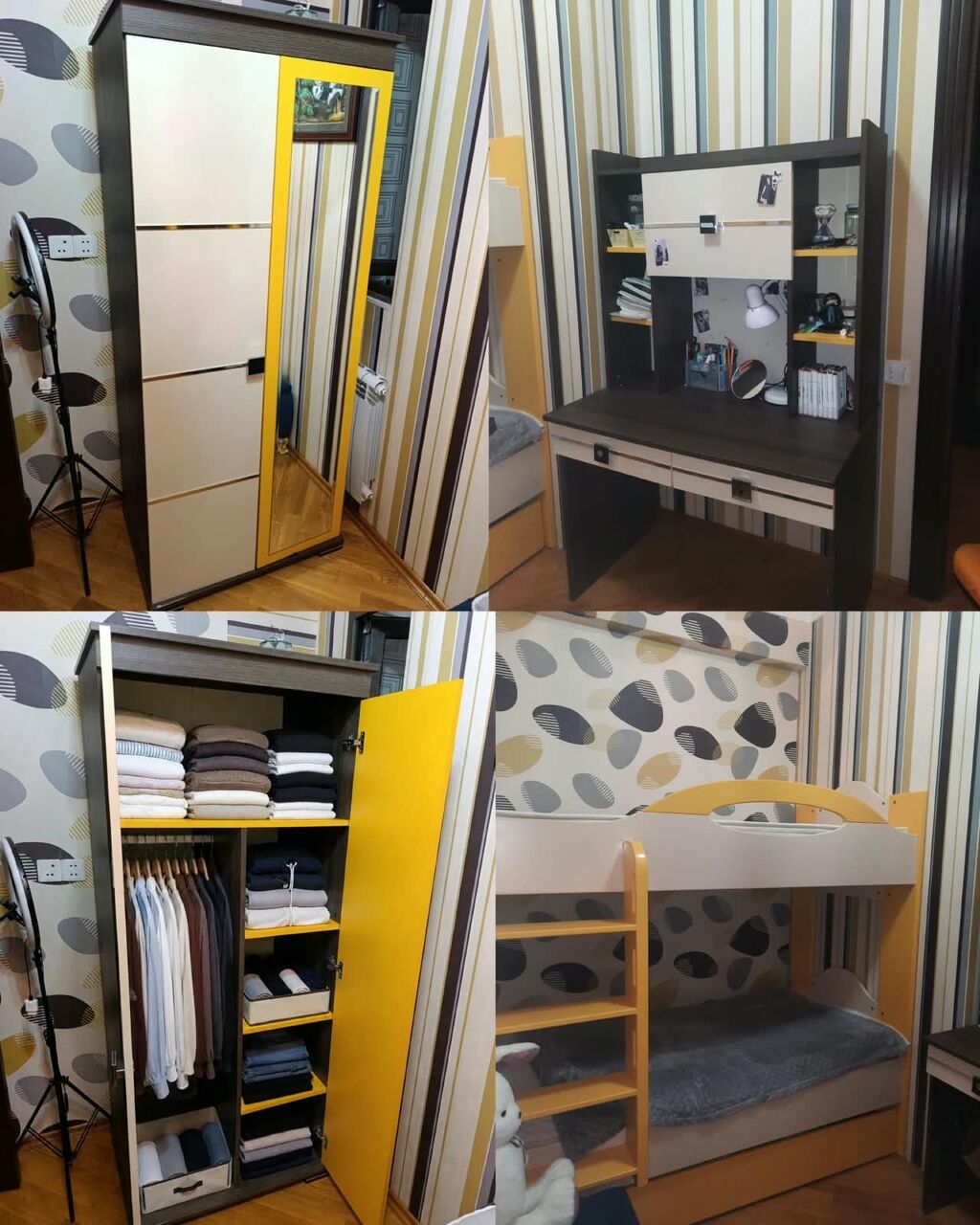 Usaq otagi mebeli satilir 380 azn. Unvan Xirdalan Nigaz — Uşaq mebeli dəstləri, Bakı