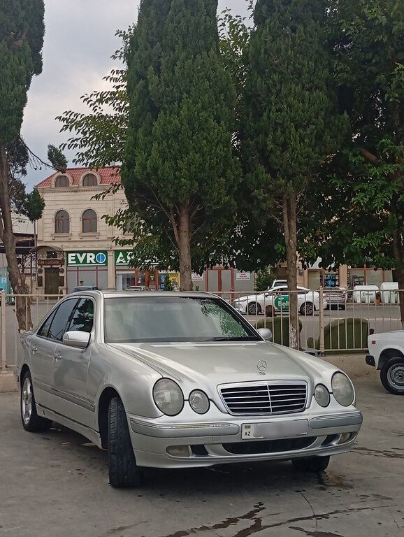 Mercedes E 240, 2.4 L, 2000 il, 505 000 km — Avtomobillər, Gəncə (3)