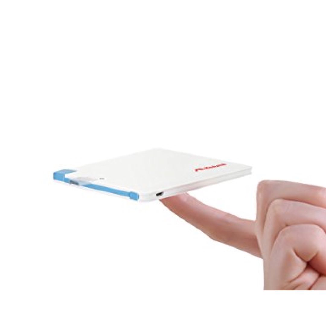 Elari PowerCard 2500 mAh Micro-USB / Lightning - adapter, rəng Ağ — Telefonlar və qadjetlər, Bakı (3)
