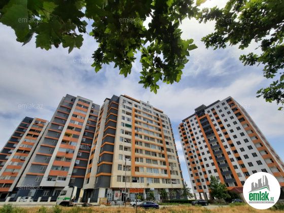Satılır 1 otaqlı 58.8 m² yeni tikili Masazır — Mənzil
