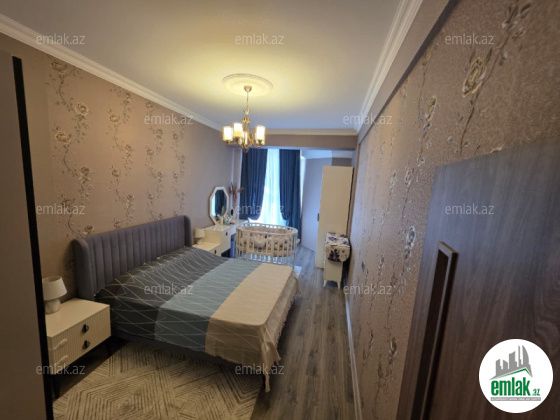 Satılır 2 otaqlı 95 m² yeni tikili Həzi Aslanov m — Mənzil (5)