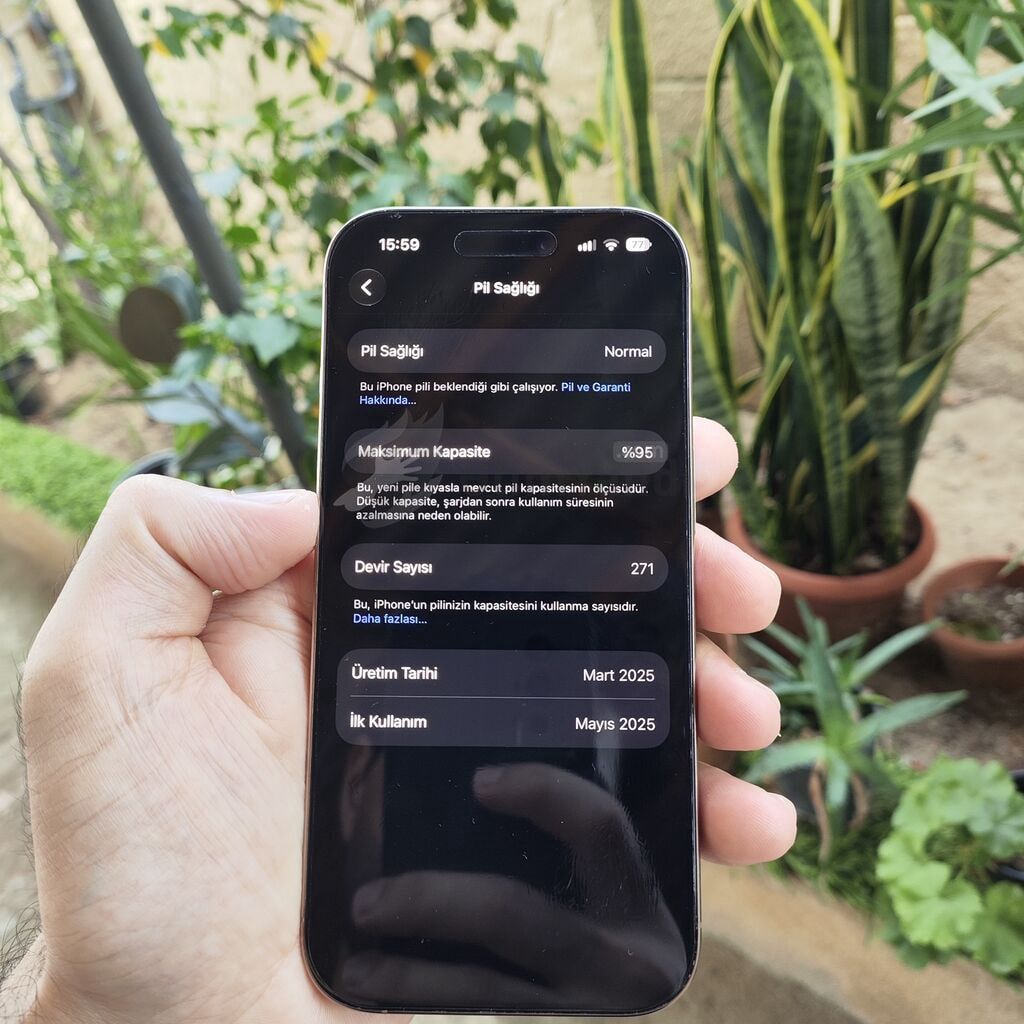 IPhone 16 Pro, 128 GB, Ağ — Elektronika, Bakı (2)