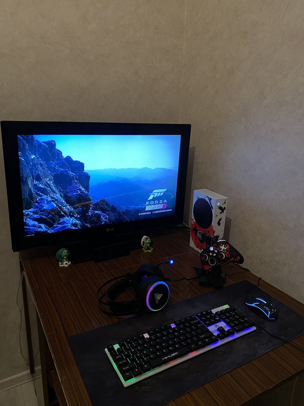 Xbox series S 512gb əla vəziyyətdədir qiymətə şəkildə gördüyünüz — Oyun konsolları, Bakı (7)