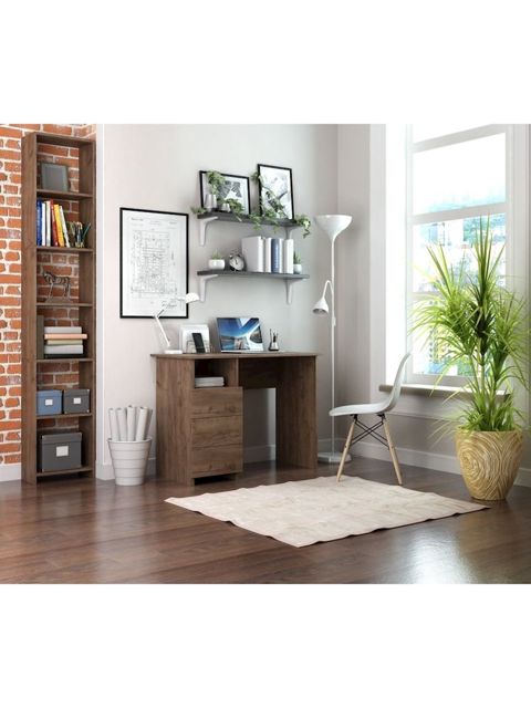 Stellaj 3563_StellajMasterVotan, 215x40x22 sm, Ldsp, qəhvəyi — Bakı