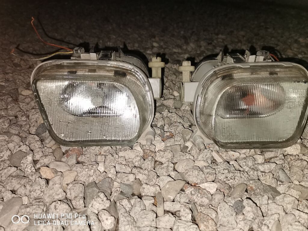 Komplekt, Duman əleyhinə faralar, Mercedes-Benz, 1999 il, Orijinal, Almaniya, İşlənmiş — Avtomobil işığı, Sumqayıt (2)