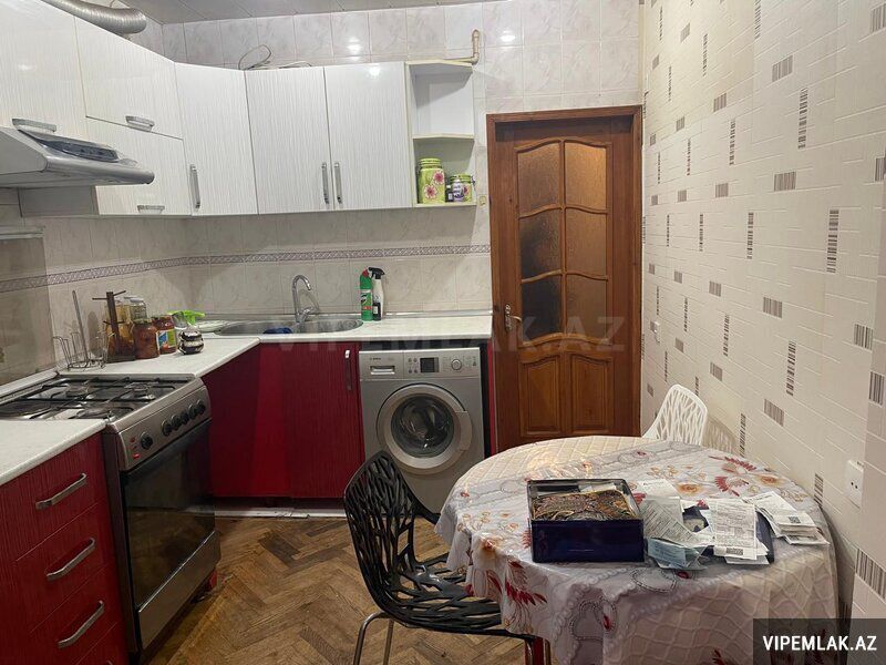 Nərimanov rayonunda 4 otaqlı Köhnə tikili Kirayə verilir, 90 m² — Mənzil, Bakı (4)
