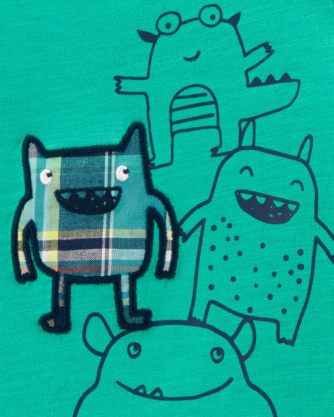 Oğlanlar üçün şortlu dəst Carter's Dads Little Monster, rəngbərəng, pambıq, ölçü 9-12 ay — Mallar, Bakı (2)