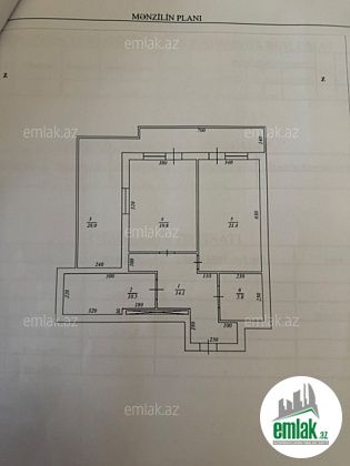 Satılır 2 otaqlı 80 m² yeni tikili Yasamal r — Mənzil (6)