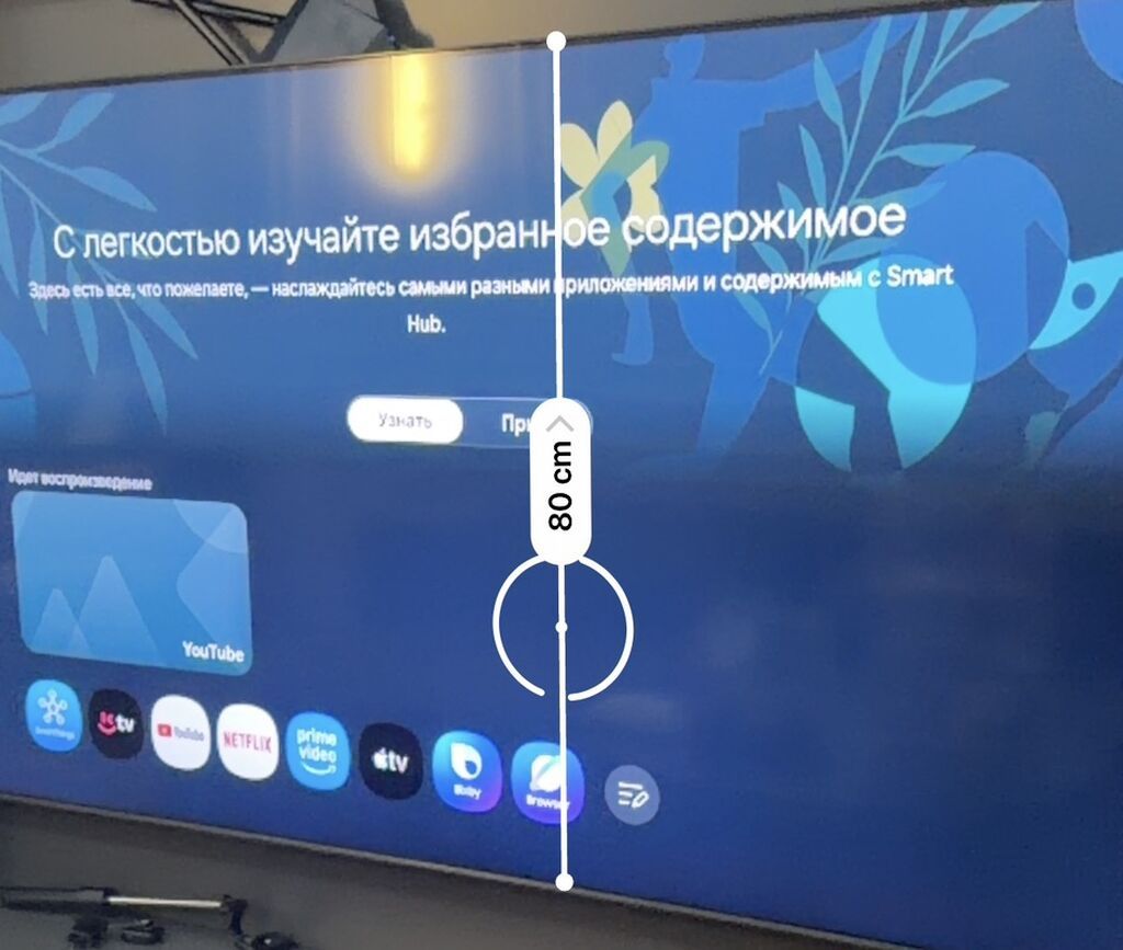Samsung Smart TV – Tizen OS (Secured by Knox) - Ekran diaqonalı — Televizorlar, Bakı (3)