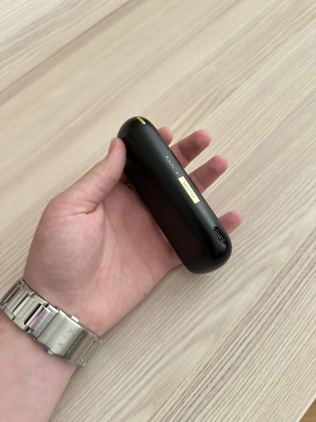 Iqos 3 Duo tütün qızdırma cihazı – limitli qara-qızılı dizayn — Elektronik siqaretlər, Bakı (2)